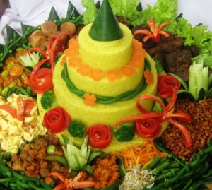 gambar nasi tumpang ulang tahun perusahaan